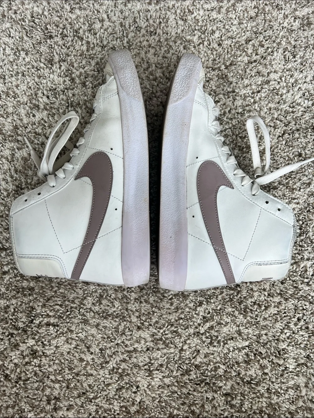 Nike Kids Blazer Mid '77 GS In 'White Light Violet Ore' Size 6